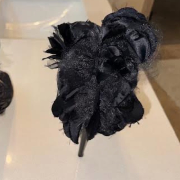 sexy black lace evening heels size 9M by Beverly Feldman - Picture 5 of 9